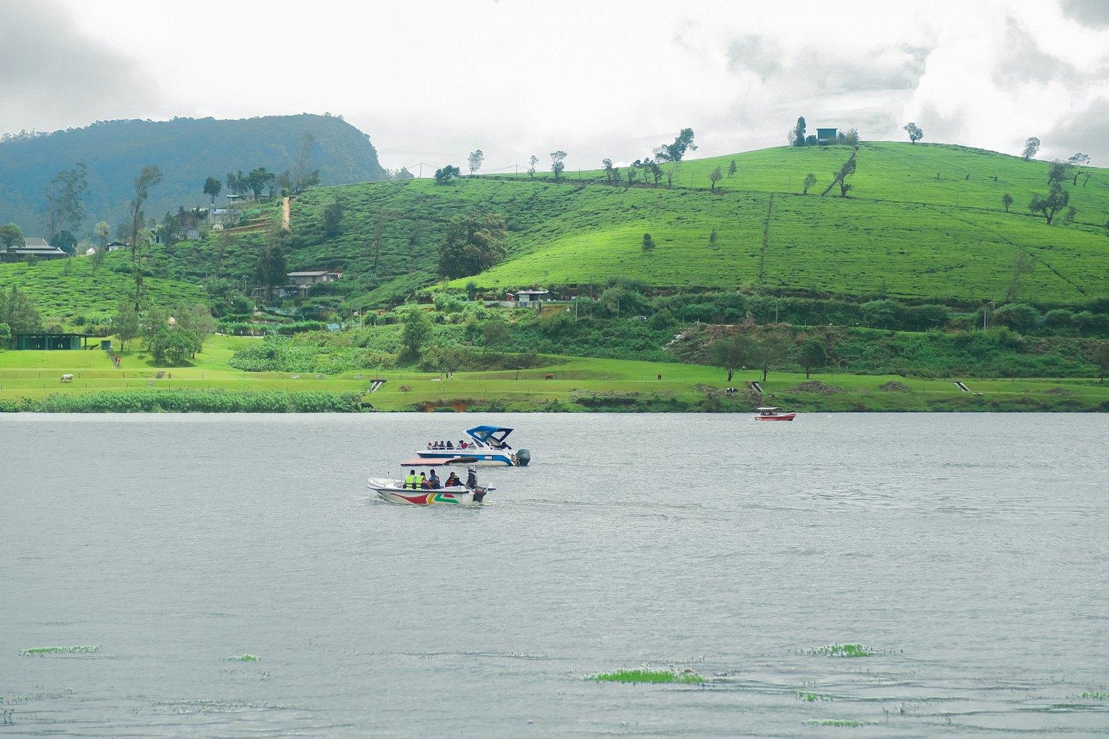 Gregory Lake, Nuwara Eliya - the hill-station base for the Ashok Vatika day.